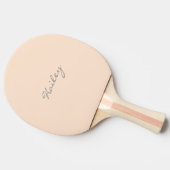 Raquette De Ping Pong Bisque léger personnalisé (Côté)