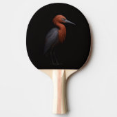 Raquette de ping pong Black 4 Luxe, Aigrette rouss (Devant)