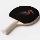 Raquette de ping pong Black 4 Luxe, Aigrette rouss (Devant Angle)