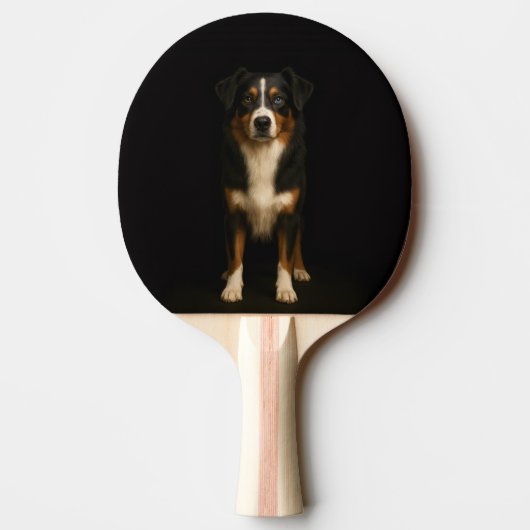 Raquette de ping pong Black 4 Luxe, Aussie Shepher (Dos)