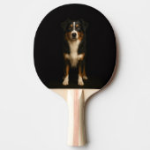 Raquette de ping pong Black 4 Luxe, Aussie Shepher (Devant)