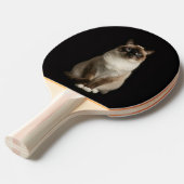Raquette de ping pong Black 4 Luxe, Chat Birman (Devant Angle)