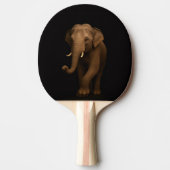 Raquette de ping pong Black 4 Luxe, Eléphant d'Ind (Devant)