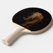Raquette de ping pong Black 4 Luxe, Eléphant d'Ind (Devant Angle)