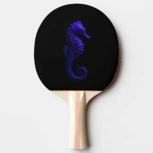 Raquette de ping pong Black 4 Luxe, hippocampe vio