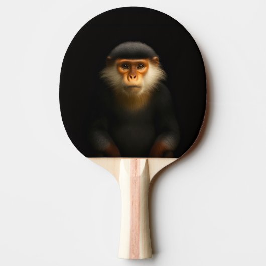 Raquette de ping pong Black 4 Luxe, Langur Douc Ro (Dos)