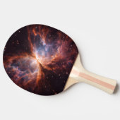 Raquette De Ping Pong Black 4 Luxe ping pong paddle, Butterfly Nebula (Côté)