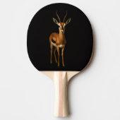 Raquette De Ping Pong Black 4 Luxe ping pong paddle, Elegant Gazella (Devant)