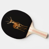 Raquette De Ping Pong Black 4 Luxe ping pong paddle, Elegant Gazella (Côté)