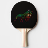 Raquette De Ping Pong Black 4 Luxe ping pong paddle, Mantis Shrimp (Devant)