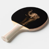 Raquette De Ping Pong Black 4 Luxe ping pong paddle, Mighty Elephant (Devant Angle)
