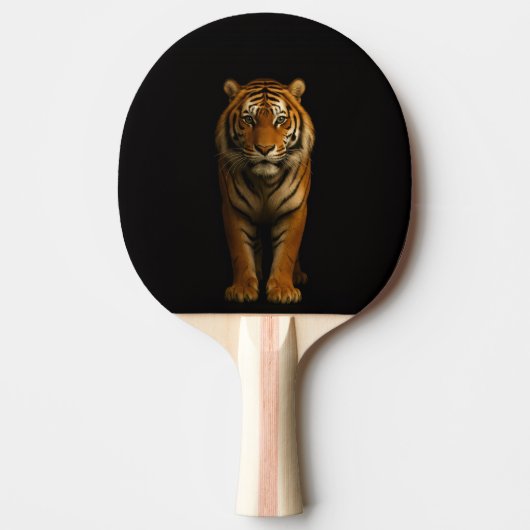 Raquette De Ping Pong Black 4 Luxe ping pong paddle, Noble Tiger (Devant)