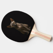 Raquette De Ping Pong Black 4 Luxe ping pong paddle, Sphynx Cat (Côté)
