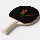 Raquette De Ping Pong Black 4 Luxe ping pong paddle, Tufted Coquette (Devant Angle)