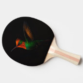 Raquette De Ping Pong Black 4 Luxe ping pong paddle, Tufted Coquette (Côté)