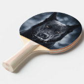 Raquette De Ping Pong Black German Shepherd (Devant Angle)