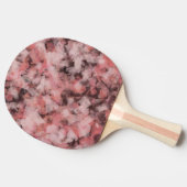 Raquette De Ping Pong Black Gray Pink White Modern Geometric Abstract (Côté)