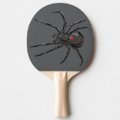 Raquette De Ping Pong Black Widow Spider Dessin original (Devant)