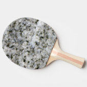 Raquette De Ping Pong Blanc de roche de granit (Côté)
