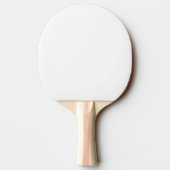 Raquette De Ping Pong Blanc solide (Dos)