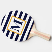 Raquette De Ping Pong Blancs et Bleus (Côté)