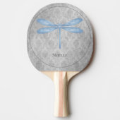 Raquette De Ping Pong Bleu Dragonfly Damas (Devant)
