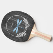 Raquette De Ping Pong Bleu dragonfly Rustic Ping Paddle (Côté)
