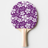 RAQUETTE DE PING PONG BLEU HAWAII (PLUM) (Devant)