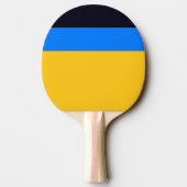 Raquette De Ping Pong Bleu jaune (Dos)