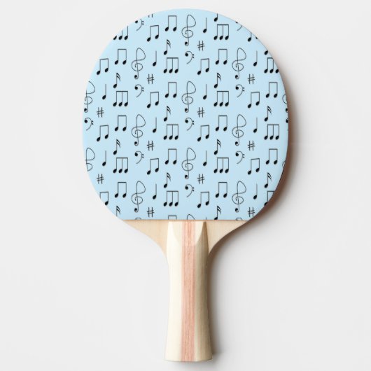 Raquette De Ping Pong Bleu juste noté (Devant)