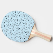 Raquette De Ping Pong Bleu juste noté (Côté)