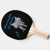 Raquette De Ping Pong Bleu tous les jours (Côté)