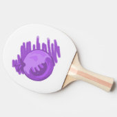 Raquette De Ping Pong Bleuets et crème Motif de fruits (Côté)