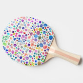 Raquette De Ping Pong Blobs aquarelle (Côté)