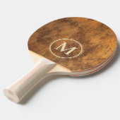 Raquette De Ping Pong Bloc de découpe Monogramme (Devant Angle)