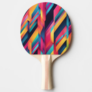 Raquette De Ping Pong Blocs de couleurs vives