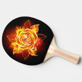 Raquette De Ping Pong Blooming Fire Rose (Côté)