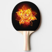 Raquette De Ping Pong Blooming Fire Rose (Dos)