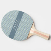 Raquette De Ping Pong Blue Cream Stars Stripes (Côté)