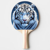Raquette De Ping Pong Blue eyed White Tiger (Devant)