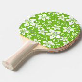 RAQUETTE DE PING PONG BLUE HAWAII (LIME) (Devant Angle)
