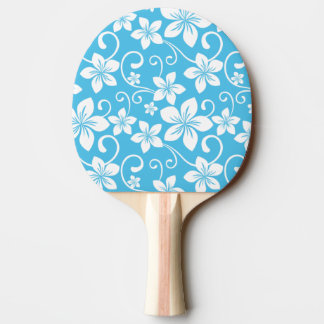 RAQUETTE DE PING PONG BLUE HAWAII PATTERN (BLUE)