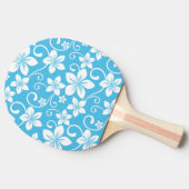 RAQUETTE DE PING PONG BLUE HAWAII PATTERN (BLUE) (Côté)