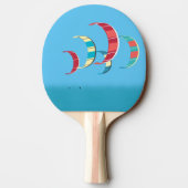Raquette De Ping Pong Blue Kite Surfing (Dos)
