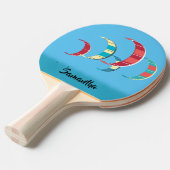 Raquette De Ping Pong Blue Kite Surfing (Devant Angle)