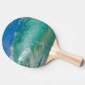 Raquette De Ping Pong Blue Ocean Summer Beach Waves (Côté)