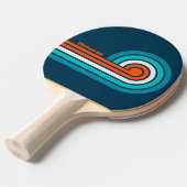 Raquette De Ping Pong Bluebottle Echo Curl Stripes avec nom (Devant Angle)