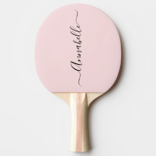 Raquette De Ping Pong Blush Dusty rose Nom personnalisé