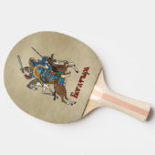 Raquette De Ping Pong Bogatyr russe médiéval (Côté)