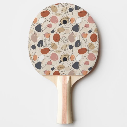 Raquette de ping pong Boho Naturel (Devant)